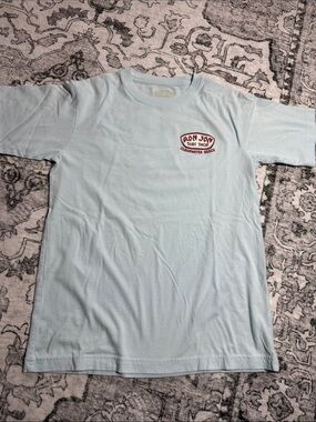 Ron Jon Surf Shop Clearwater Beach Short Sleeve Tee — Light Blue